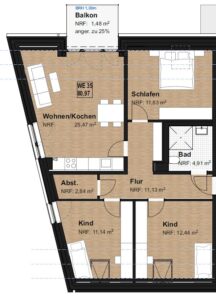 Attraktive Neubau-Mietwohnungen im Zentrum Bocholts