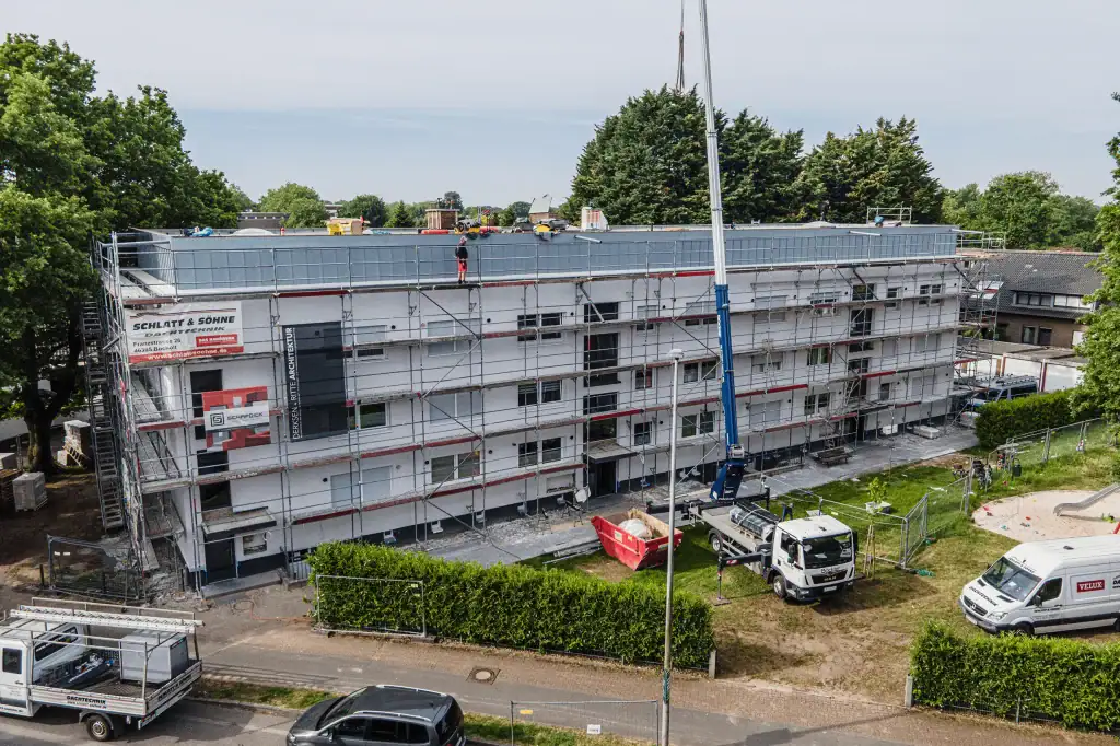 Eine weitere Sanierung an einem Objekt in der Dinxperloer Straße.