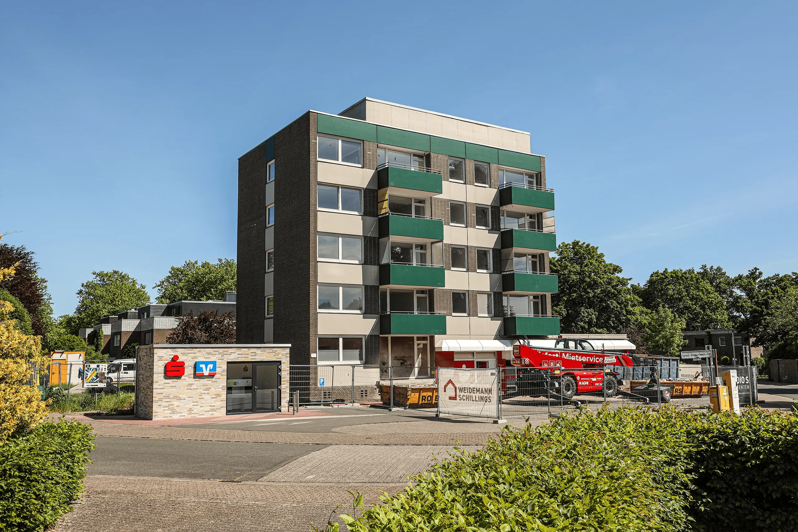 Das Umzugskonzept für dieses Objekt der Bocholter Heimbau.